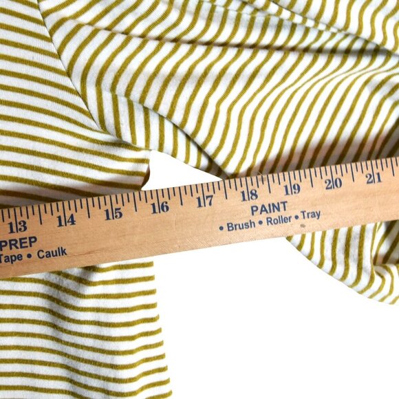 Eri + Ali Striped Puff Sleeve Top XS Cottagecore Preppy - Picture 6 of 7